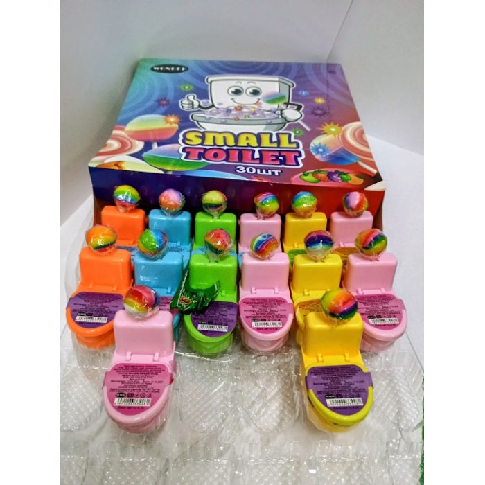 Цукерка «Унітаз з Чупа-чупс» карамельна