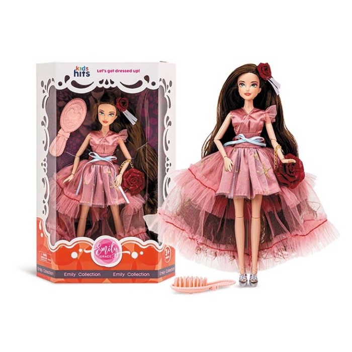 Лялька «Emily Romantic» 28 см з аксесуарами, у коробці 23х34.5х6.2 см