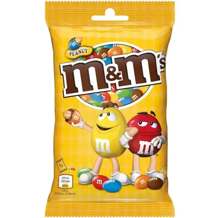 Драже «M&M» з арахісом 90 г