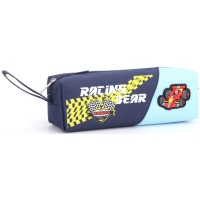 Пенал 21х4,5х6 см синьо-блакитний, ТМ Мандарин