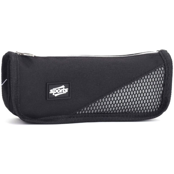 Пенал 21х4,5х7 см чорний, ТМ Мандарин