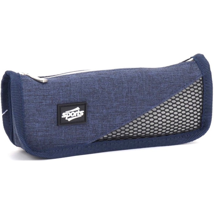 Пенал 21х4,5х7 см синій, ТМ Мандарин