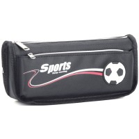 Пенал 21х5,5х9 см чорний, ТМ Мандарин