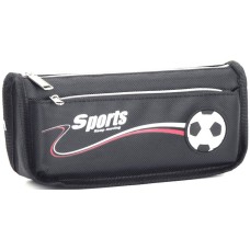 Пенал 21х5,5х9 см чорний, ТМ Мандарин