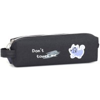 Пенал 21х4,5х6 см чорний, ТМ Мандарин