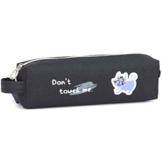 Пенал 21х4,5х6 см чорний, ТМ Мандарин