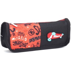 Пенал 21х4,5х7 см чорний, ТМ Мандарин