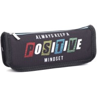 Пенал 21х4,5х7 см чорний, ТМ Мандарин