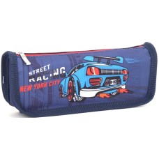 Пенал 21х4,5х7 см синій, ТМ Мандарин