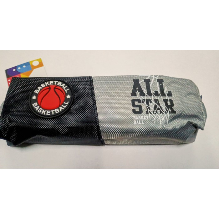 Пенал 21х4,5х6 см сірий, ТМ Мандарин