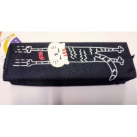 Пенал 21х4,5х6 см чорний, ТМ Мандарин