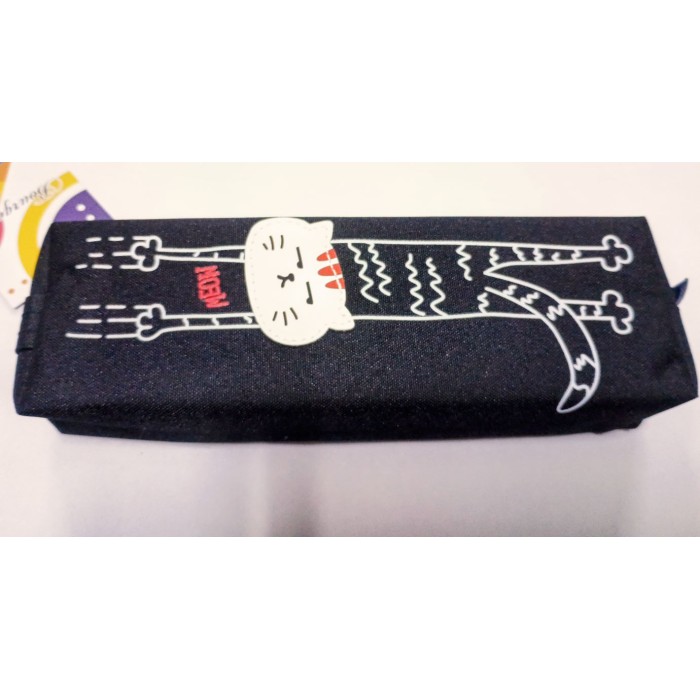 Пенал 21х4,5х6 см чорний, ТМ Мандарин