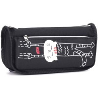 Пенал 21х5,5х9 см чорний, ТМ Мандарин