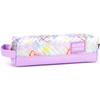 Пенал 21х4,5х6 см фіолетовий, ТМ Мандарин