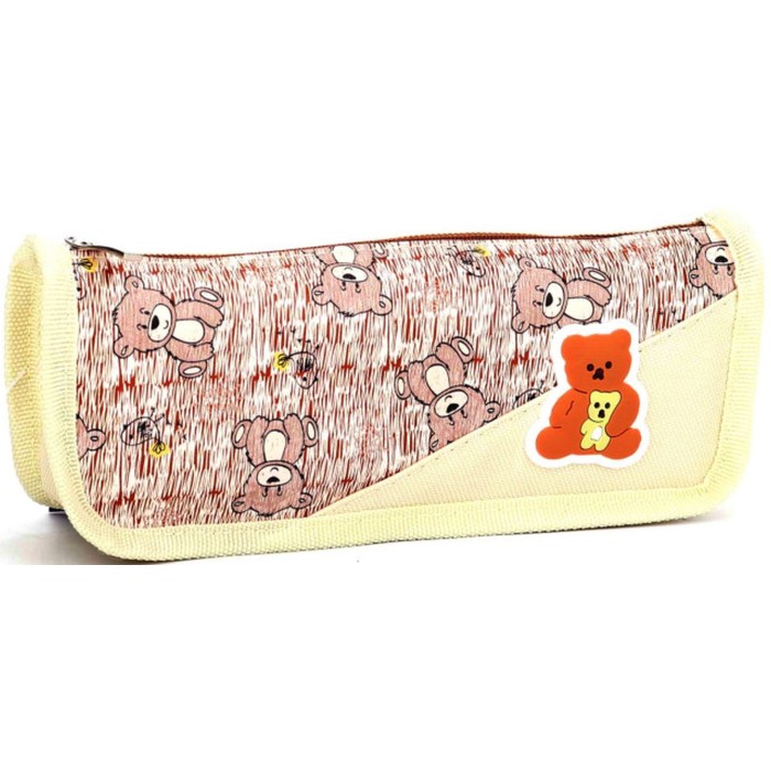 Пенал 21х4,5х7 см бежевий, ТМ Мандарин