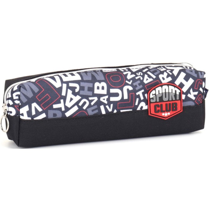 Пенал 21х4,5х7 см чорний, ТМ Мандарин