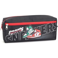 Пенал 21х4,5х9 см чорний, ТМ Мандарин