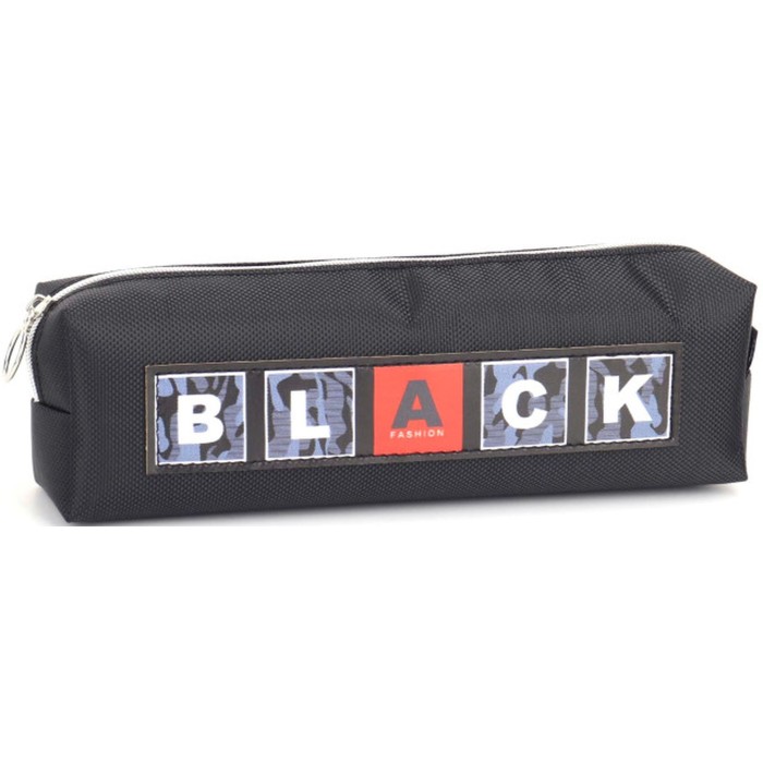 Пенал 21х4,5х6 см чорний, ТМ Мандарин