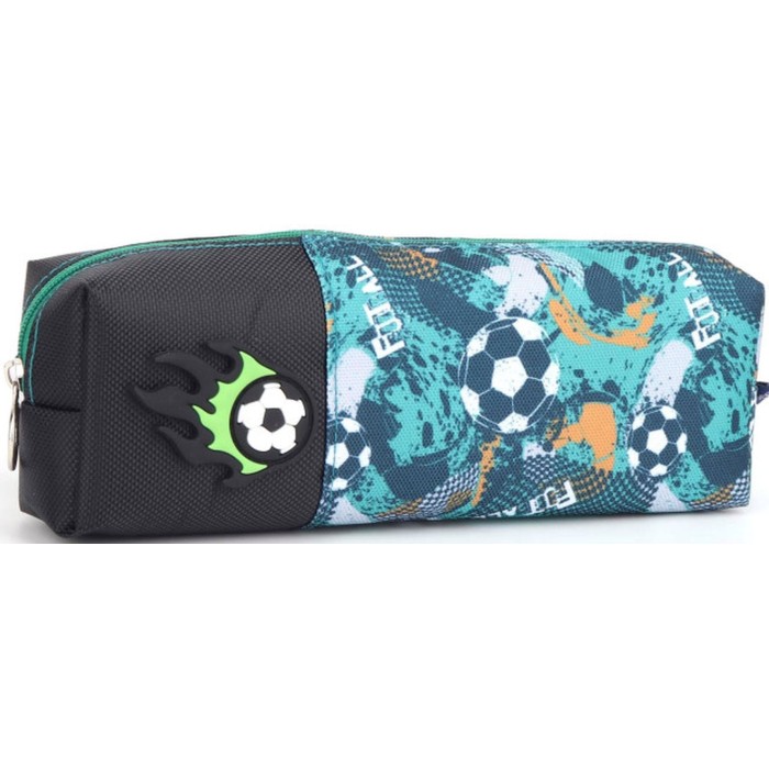 Пенал 21х4,5х6 см зелений, ТМ Мандарин