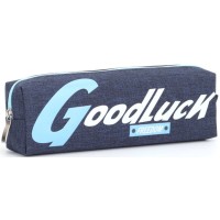 Пенал 21х4,5х6 см синій, ТМ Мандарин