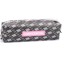 Пенал 21х4,5х6 см чорний, ТМ Мандарин