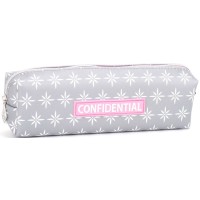 Пенал 21х4,5х6 см сірий, ТМ Мандарин