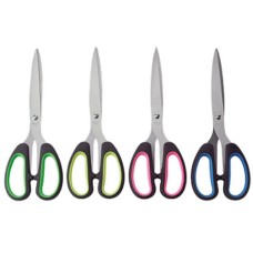 Ножиці офісні 20,7 мм з зеленими вставками,ТМ Buromax