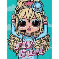 Картина за номерами «L.O.L. Surprise! O.M.G. Fly Gurl» 30х40 см, ТМ Ідейка