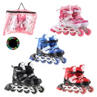 Ролики розміром 30-33 з колесами PVC, в асортименті, у сумці