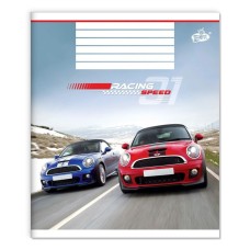 Зошит на 12 аркушів у клітинку «На швидкості» №2531, ТМ Brisk