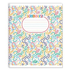 Зошит на 12 аркушів у клітинку «Каракулі» №2539, ТМ Brisk