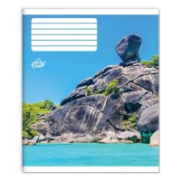 Зошит на 12 аркушів у клітинку «Зачаровані схили» №2542, ТМ Brisk