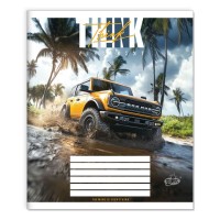 Зошит на 12 аркушів у косу лінію «Новий шлях» №2548, ТМ Brisk