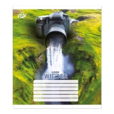 Зошит на 48 аркушів у клітинку «В об'єктиві», №2604, ТМ Brisk