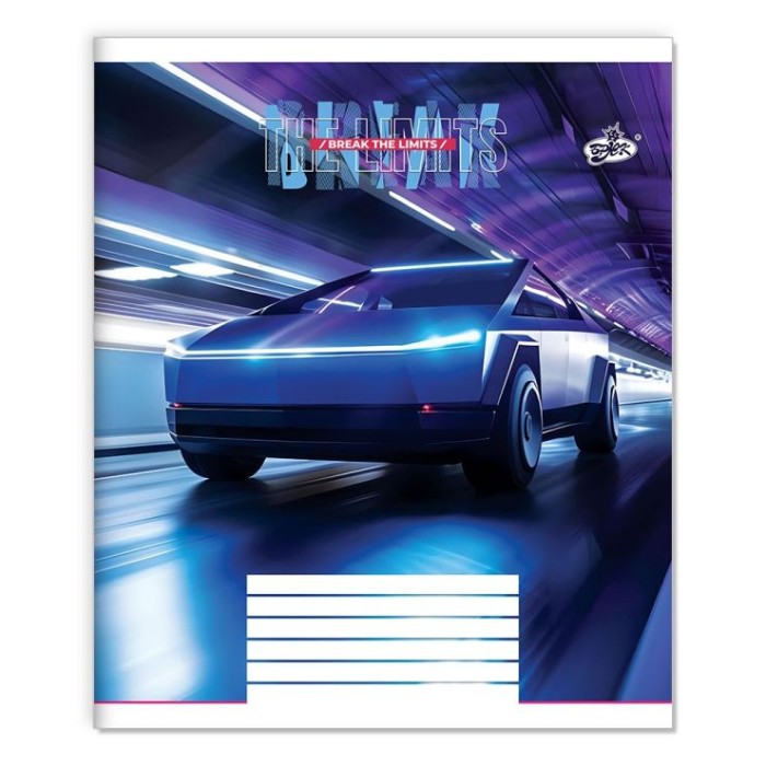 Зошит на 18 аркушів у клітинку «Порушуй правила» №2558, ТМ Brisk