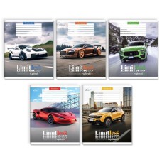 Зошит на 12 аркушів у клітинку «Драйв», №3503, ТМ Gold Brisk