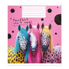 Зошит на 48 аркушів у клітинку «Барвисті образи» №2602, ТМ Brisk