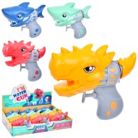 Іграшковий водний пістолет «Динозавр» 13 см, в асортименті, 12 шт у дисплеї 42х11,5х22 см