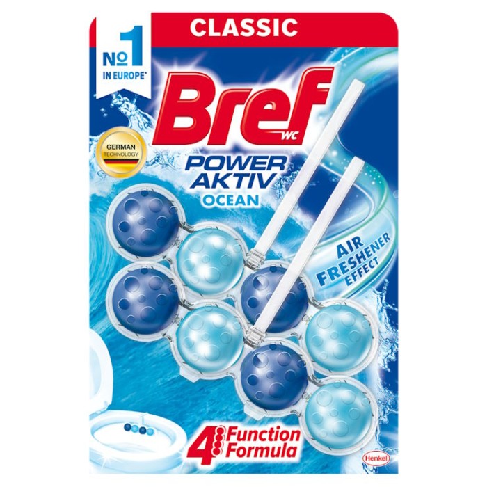 Туалетний блок «BREF Сила актив. Океан», дуопак 2х50 г