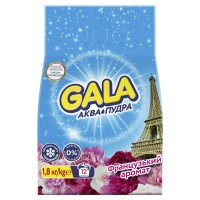 Пральний порошок «GALA. Аква-Пудра. Французький аромат» 1,8 кг, автомат