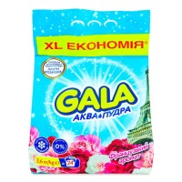 Пральний порошок «GALA. Аква-Пудра. Французький аромат» 3,6 кг, автомат