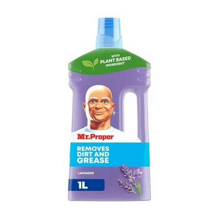 Засіб для підлоги та стін «MR. PROPER. Лавандовий спокій» 1 л, рідкий