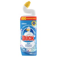 Засіб для чищення туалету «DUCK. Гігієна і білизна Морська свіжість» 5 в 1 900 мл