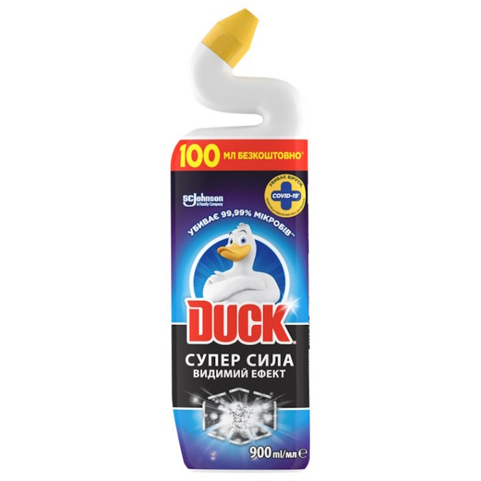 Засіб для чищення туалету «DUCK. Видимий ефект» 5 в 1 900 мл