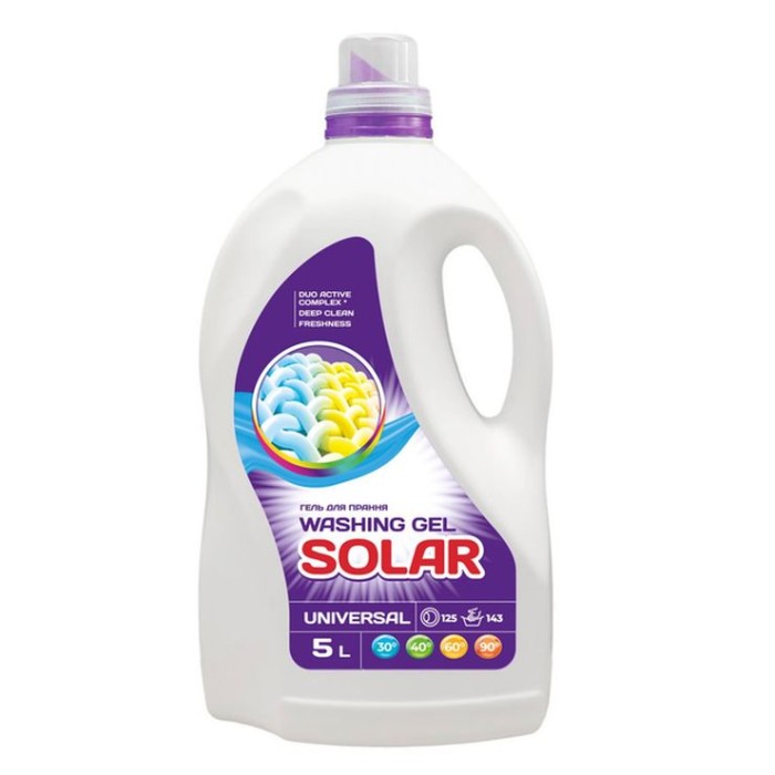 Гель для прання «Universal» 5 л, ТМ Solar