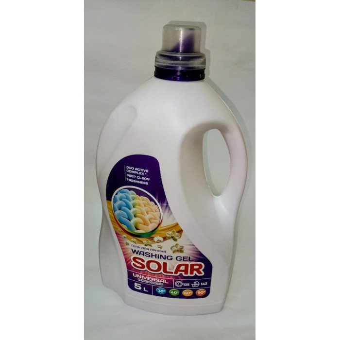 Гель для прання «Universal. Vanilla Orchid» 5 л, ТМ Solar
