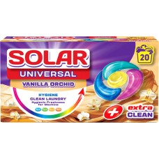 Капсули для прання «Universal VANILLA ORCHID» 20 шт, ТМ Solar