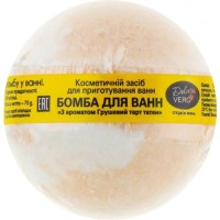 Бомбочка для ванни «Грушевий тарт татен» 75 г, ТМ Dolce Vero