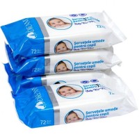 Серветки вологі 72 шт в упаковці, ТМ Air Dream