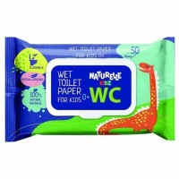 Вологий туалетний папір «Naturelle kidz» 50 шт